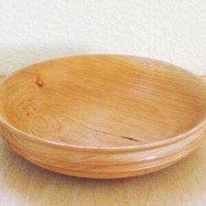 Cherry Wooden Bowl - Lathe Turned