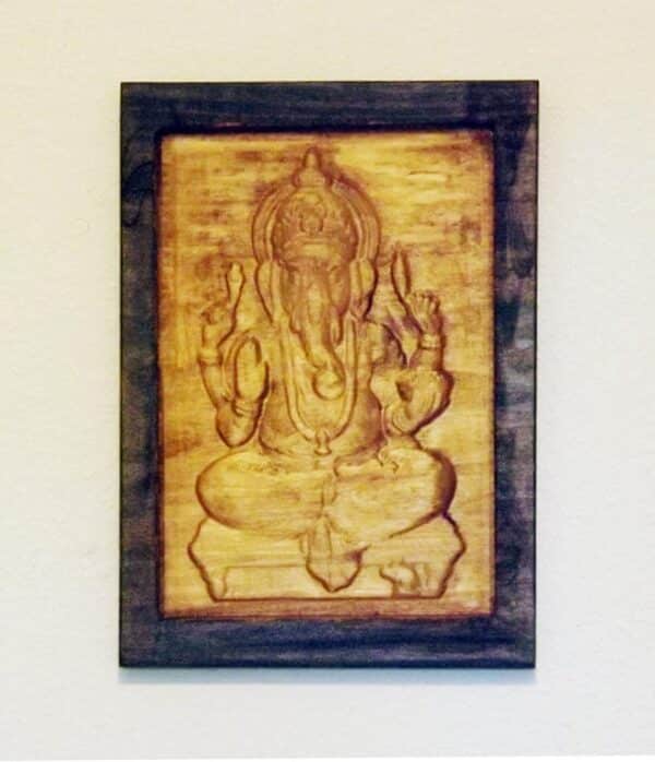 Wood Carving - Ganesha