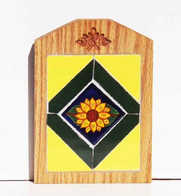 CERAMIC-TILE-SUNFLOWER-TRIVET