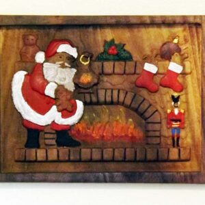 FIREPLACE-SANTA