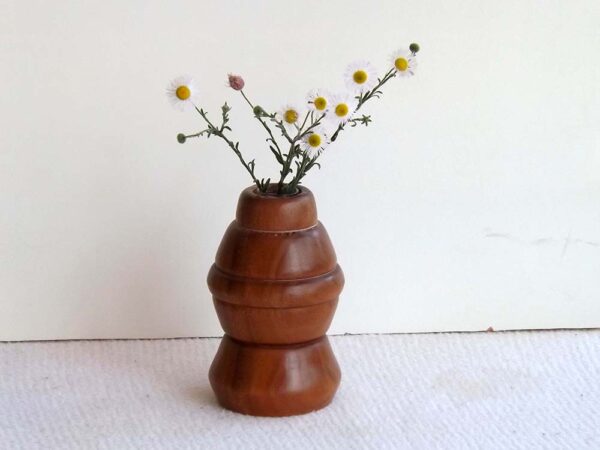 MAHOGANY-BUD-VASE